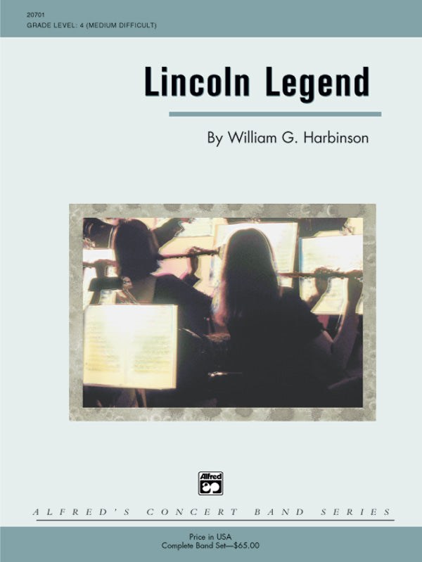 吹奏楽 譜面セット LINCOLN LEGEND リンカーン・レジェンド [SHT-CBD-44388]