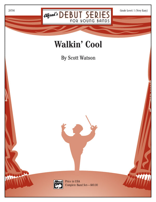 吹奏楽 譜面セット WALKIN' COOL ウォーキン・クール [SHT-CBD-44391]