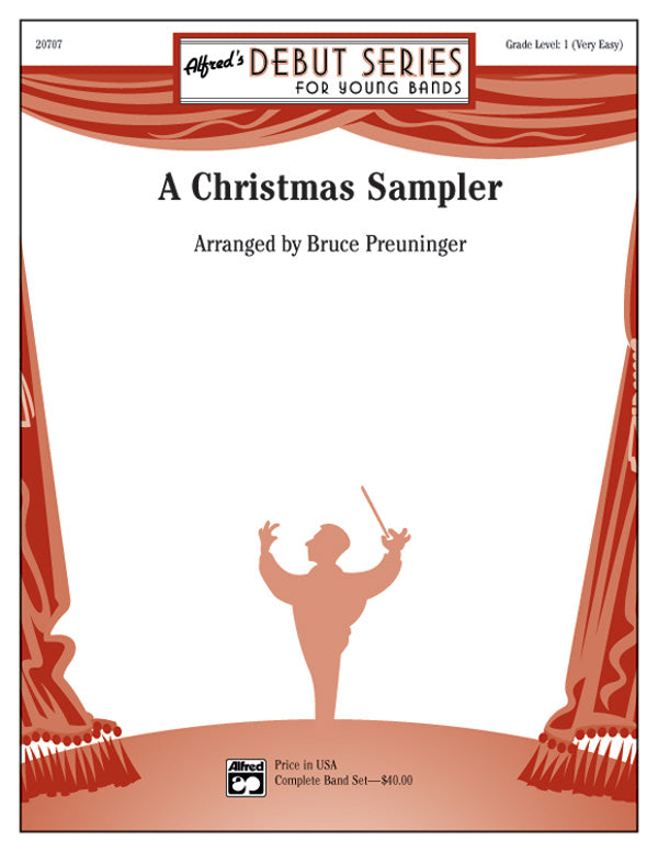 吹奏楽 譜面セット CHRISTMAS SAMPLER, A クリスマス・サンプラー [SHT-CBD-44392]