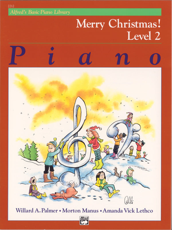 楽譜書籍・教則本 ALFRED'S BASIC PIANO COURSE: MERRY CHRISTMAS! BOOK 2 [BOOKM-92290]