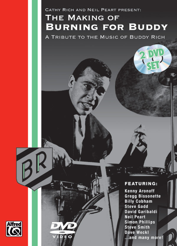 DVD BURNING FOR BUDDY, THE MAKING OF - A TRIBUTE TO THE MUSIC OF BUDDY RICH メイキング・オブ『バーニング・フォー・バディー』 [DVD-37386]