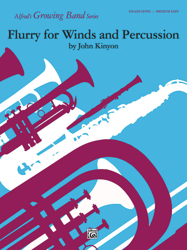 吹奏楽 譜面セット FLURRY FOR WINDS AND PERCUSSION フルーリー・フォー・ウィンズ・アンド・パーカッション [SHT-CBD-43681]