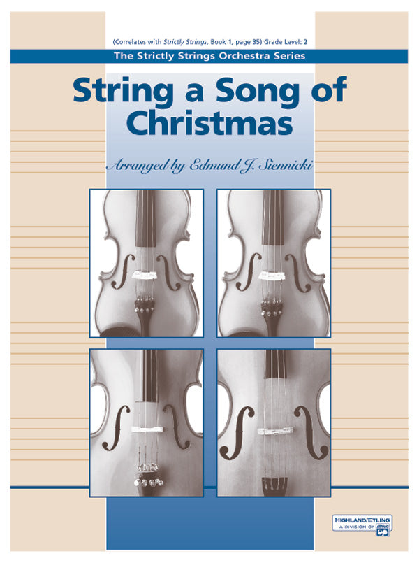 弦楽合奏 譜面セット STRING A SONG OF CHRISTMAS [SHT-STO-47542]