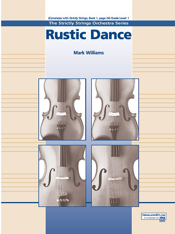 弦楽合奏 譜面セット RUSTIC DANCE [SHT-STO-47544]