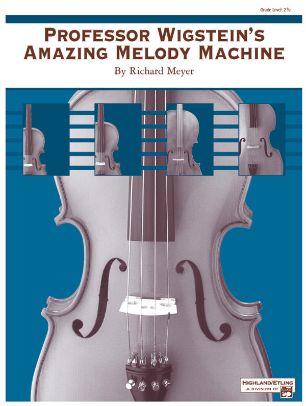 弦楽合奏 譜面セット PROFESSOR WIGSTEIN'S AMAZING MELODY MACHINE [SHT-STO-47575]