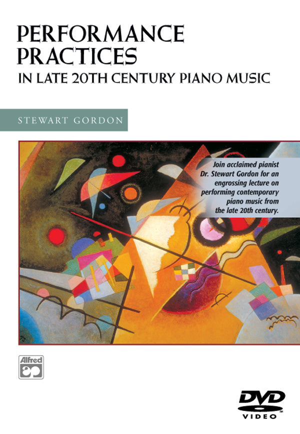 DVD PERFORMANCE PRACTICES IN LATE 20TH CENTURY PIANO MUSIC [DVD-94508]