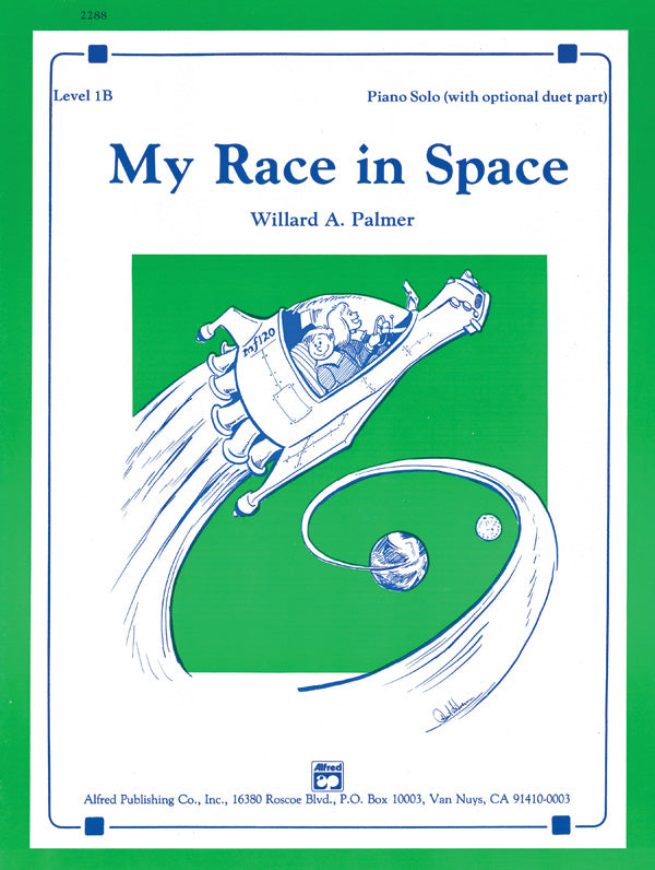 ピアノ譜面 MY RACE IN SPACE [SHT-PNO-92315]