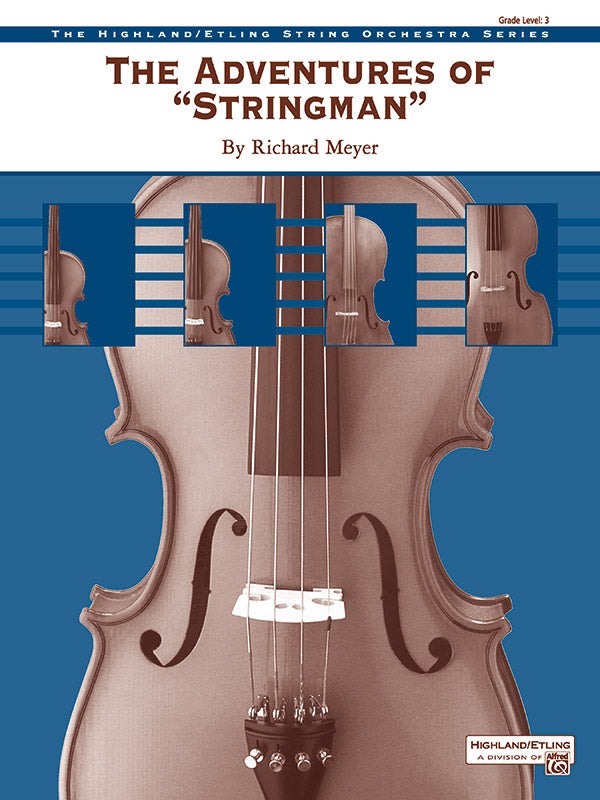 オーケストラ 譜面セット ADVENTURES OF STRING MAN, THE アドベンチャーズ・オブ・ストリング・マン [SHT-ORC-33715]