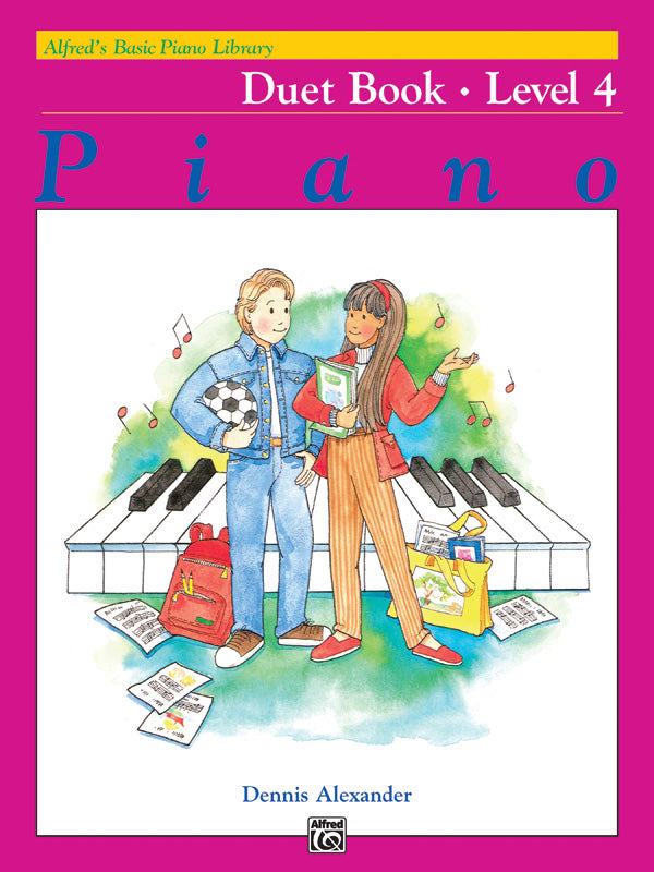 楽譜書籍・教則本 ALFRED'S BASIC PIANO COURSE: DUET BOOK 4 [BOOKM-92351]