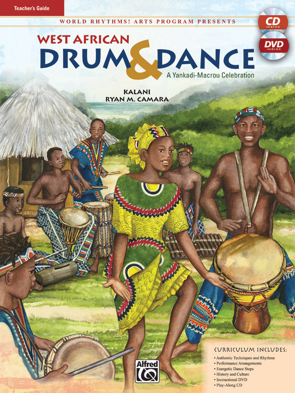 楽譜書籍・教則本 WORLD RHYTHMS! ARTS PROGRAM PRESENTS WEST AFRICAN DRUM & DANCE [BOOKM-81214]