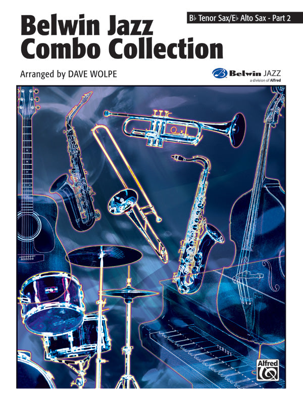 コンボ パート譜 BELWIN JAZZ COMBO COLLECTION - SAXOPHONE ( TENOR / ALTO ) ベルウィン・ジャズ・コンボ・コレクション テナー・サックスまたはアルト・サックス用パート２譜面 [SHT-COM-PART-37253]
