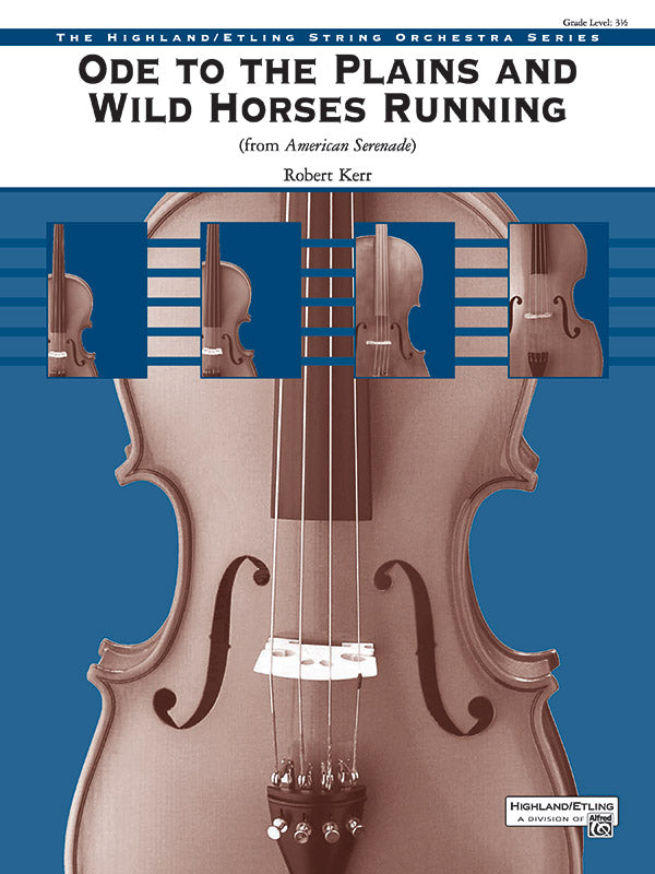 弦楽合奏 譜面セット ODE TO THE PLAINS AND WILD HORSES RUNNING オード・トゥ・ザ・プレインズ・アンド・ワイルド・ホース・ランニング [SHT-STO-36560]