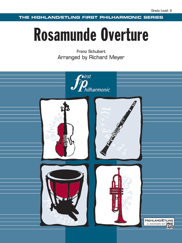 オーケストラ 譜面セット ROSAMUNDE OVERTURE ロザムンデ序曲 [SHT-ORC-36570]