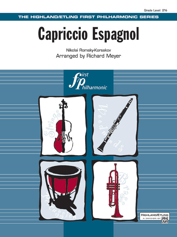 オーケストラ 譜面セット CAPRICCIO ESPAGNOL カプリシオ・エスパニョル [SHT-ORC-36571]