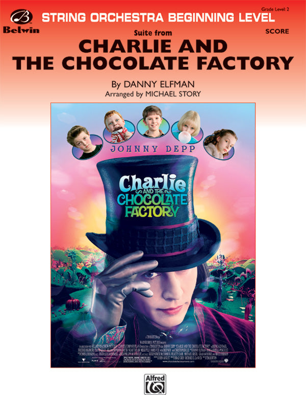 弦楽合奏 譜面セット SUITE FROM CHARLIE AND THE CHOCOLATE FACTORY 『チャーリーとチョコレート工場』組曲 [SHT-STO-36590]