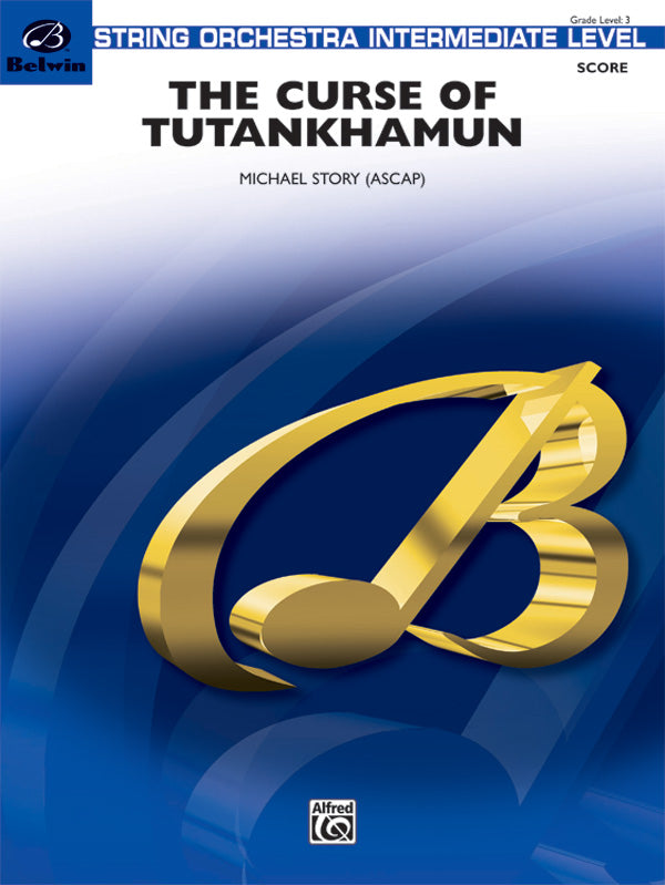 弦楽合奏 譜面セット CURSE OF TUTANKHAMUN, THE ツタンカーメンの呪い [SHT-STO-36620]