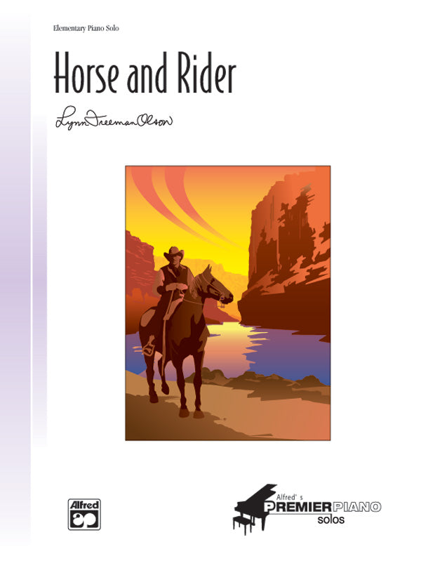 ピアノ譜面 HORSE AND RIDER [SHT-PNO-92397]