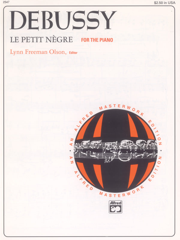 ピアノ譜面 LE PETIT NÈGRE [SHT-PNO-92420]