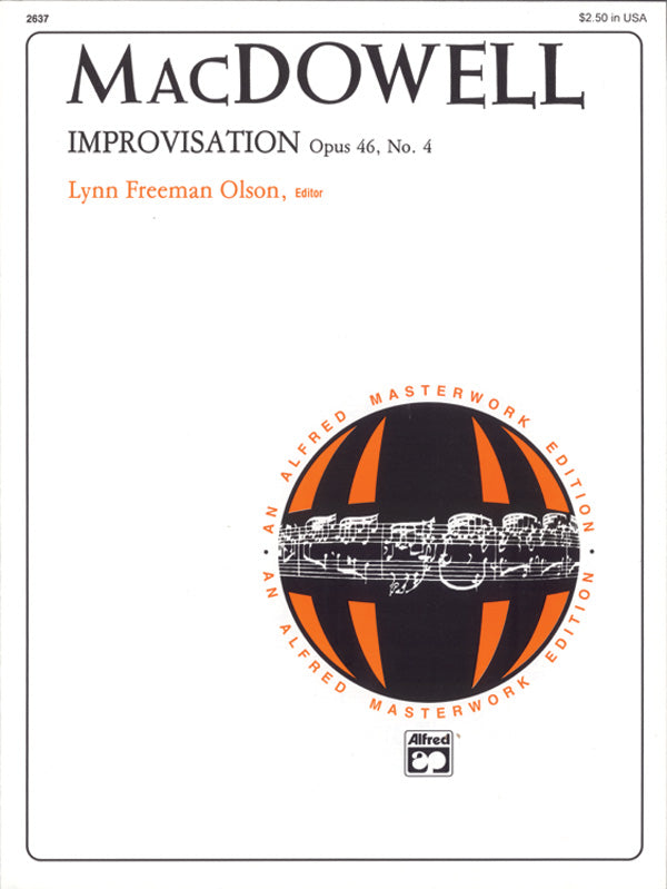 ピアノ譜面 IMPROVISATION, OP. 46, NO. 4 [SHT-PNO-92457]