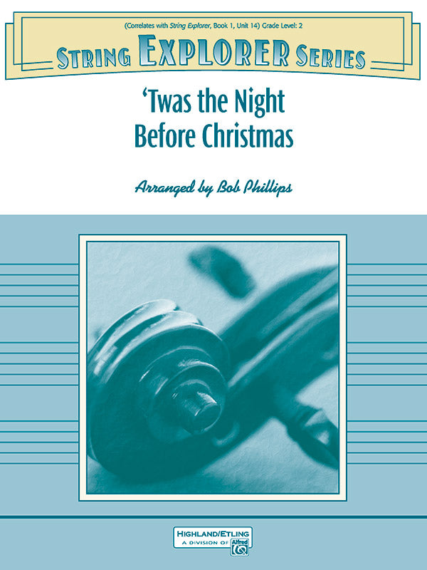 弦楽合奏 譜面セット 'TWAS THE NIGHT BEFORE CHRISTMAS [SHT-STO-47615]