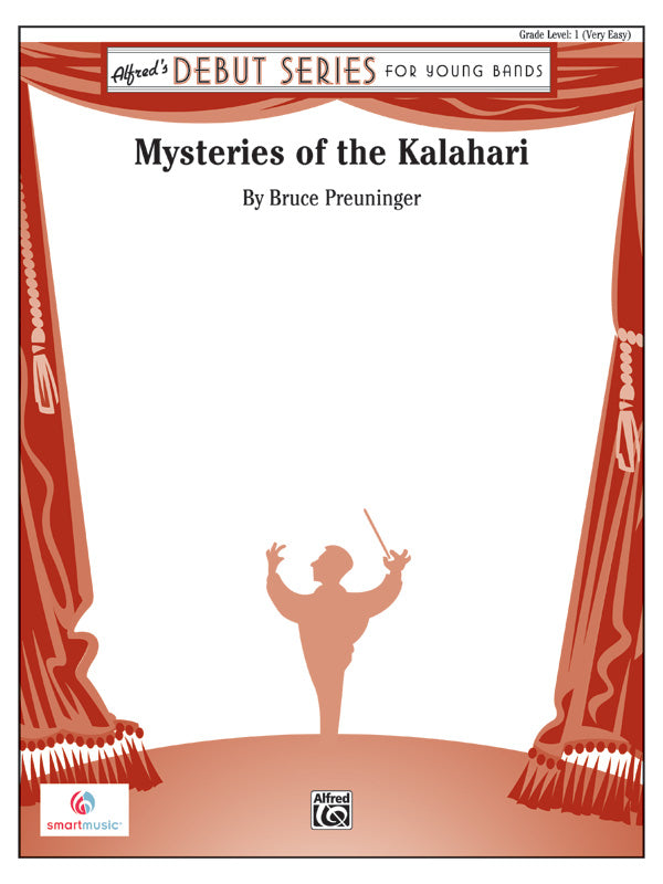 吹奏楽 譜面セット MYSTERIES OF THE KALAHARI ミステリーズ・オブ・ザ・カラハリ [SHT-CBD-44589]