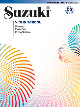 ストリング譜面 SUZUKI VIOLIN SCHOOL VIOLIN PART & CD, VOLUME 2 [SHT-STR-76690]