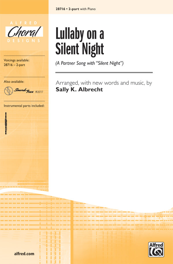 合唱 パート譜 LULLABY ON A SILENT NIGHT ( VOICING : 2-PART ) [SHT-CHO-PART-58337]