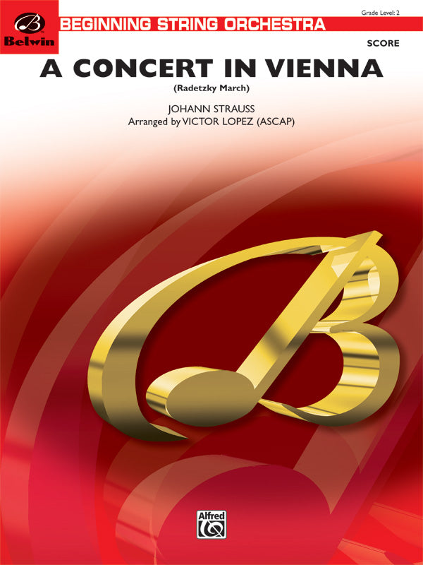 弦楽合奏 譜面セット CONCERT IN VIENNA, A [SHT-STO-51110]