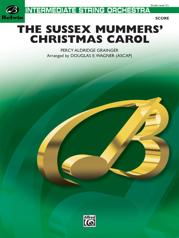 弦楽合奏 譜面セット SUSSEX MUMMERS' CHRISTMAS CAROL, THE [SHT-STO-51121]