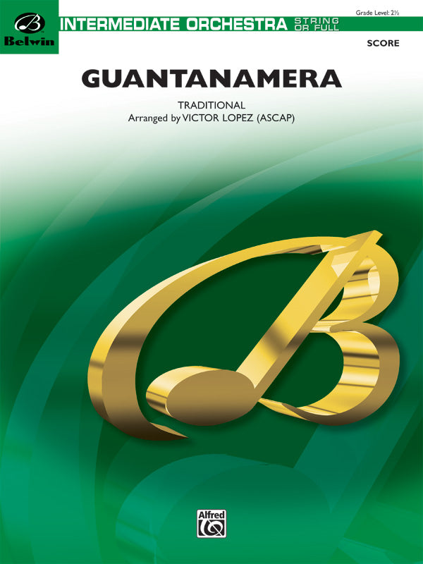 オーケストラ 譜面セット GUANTANAMERA グアンタナメラ [SHT-ORC-51139]