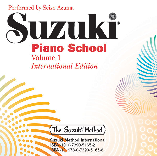CD SUZUKI PIANO SCHOOL NEW INTERNATIONAL EDITION CD, VOLUME 1 [CD-94867]