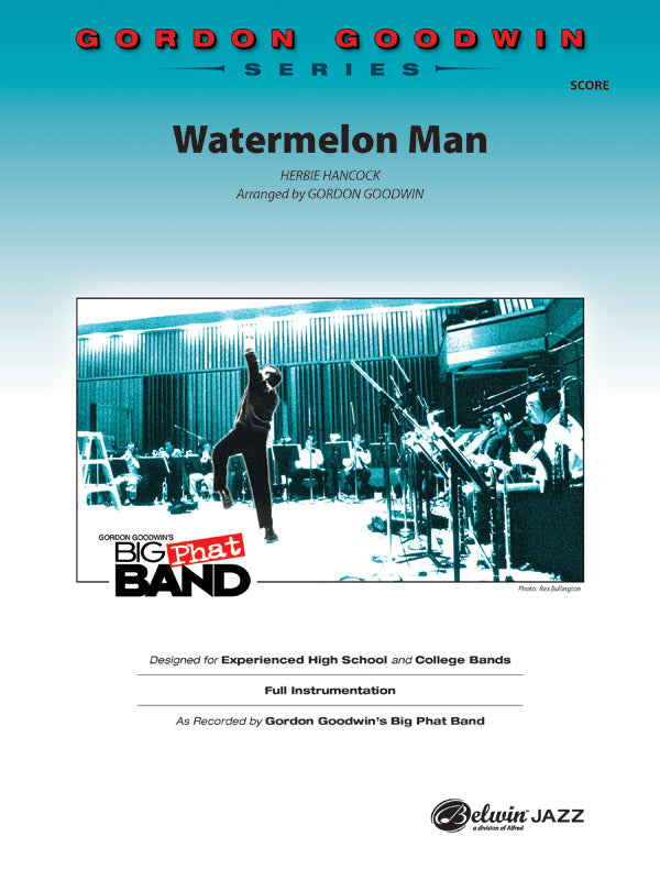 ビッグバンド スコア譜 WATERMELON MAN ウォーターメロン・マン（スコアのみ） [SHTB-SCR-63426]