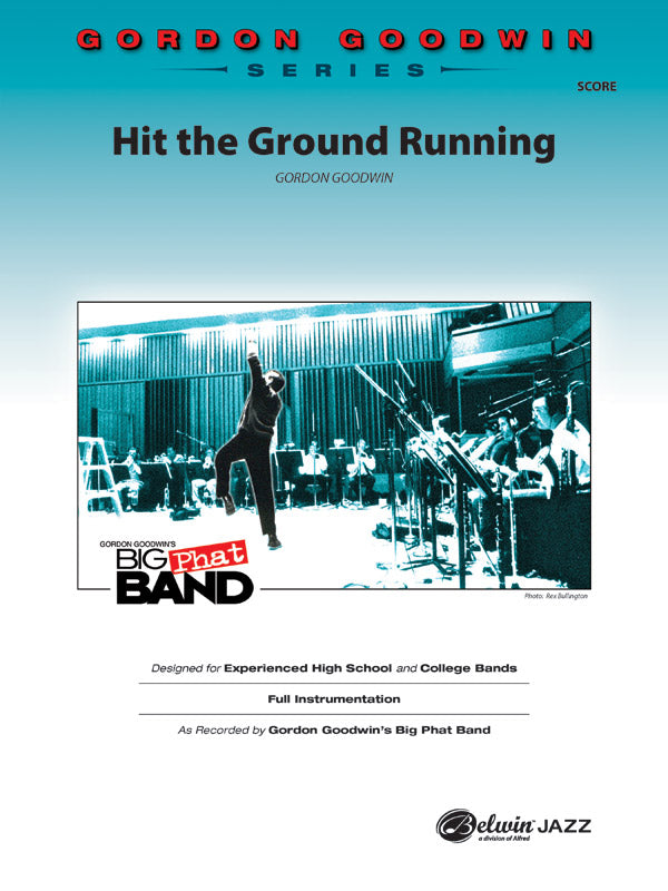 ビッグバンド スコア譜 HIT THE GROUND RUNNING - FULL SCORE ヒット・ザ・グラウンド・ランニング [SHTB-SCR-52514]