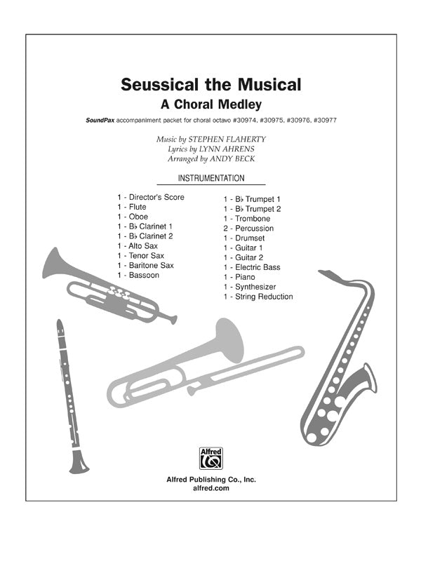 合唱 パート譜 SEUSSICAL THE MUSICAL: A CHORAL MEDLEY - SOUNDPAX [SHT-CHO-PART-58758]