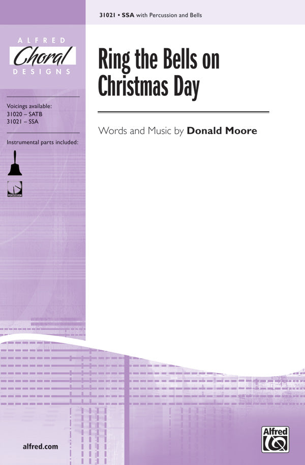 合唱 パート譜 RING THE BELLS ON CHRISTMAS DAY ( VOICING : SSA ) リング・ザ・ベルズ・オン・クリスマス・デイ [SHT-CHO-PART-58801]