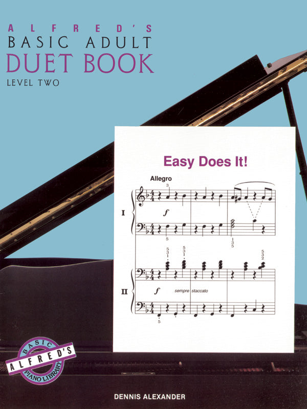 楽譜書籍・教則本 ALFRED'S BASIC ADULT PIANO COURSE: DUET BOOK 2 [BOOKM-92497]