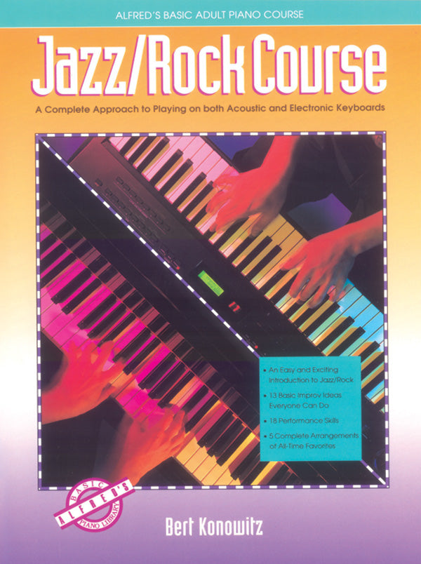 楽譜書籍・教則本 ALFRED'S BASIC ADULT JAZZ / ROCK COURSE [BOOKM-92515]
