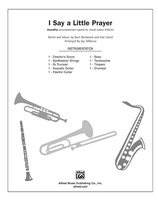 合唱 パート譜 I SAY A LITTLE PRAYER - SOUNDPAX [SHT-CHO-PART-59389]