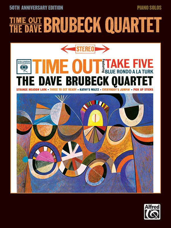 楽譜書籍・教則本 TIME OUT: THE DAVE BRUBECK QUARTET タイム・アウト：デイヴ・ブルーベック・カルテット（トルコ風ブルーロンド、テイク・ファイブなど７曲収録） [BOOKM-86010]