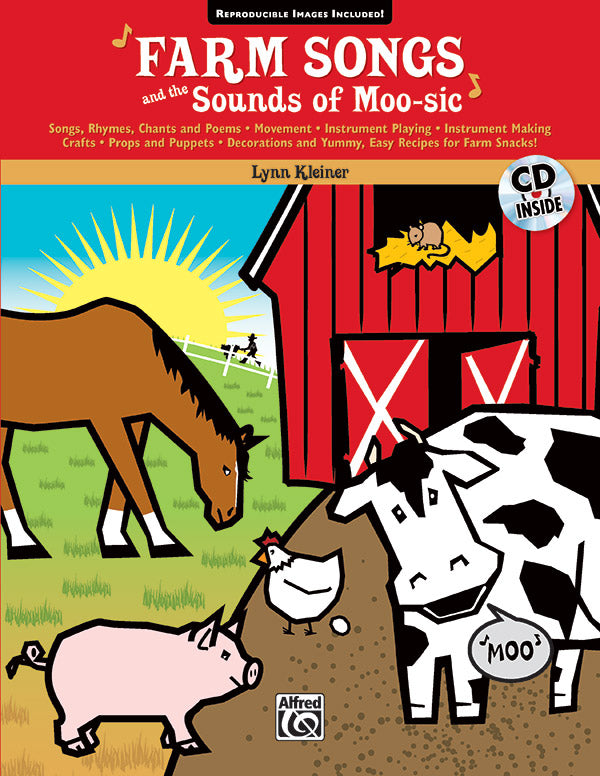 楽譜書籍・教則本 FARM SONGS AND THE SOUNDS OF MOO-SIC! [BOOKM-90675]