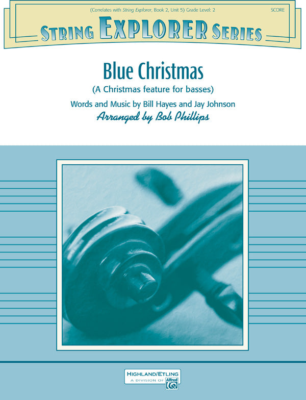 弦楽合奏 譜面セット BLUE CHRISTMAS ブルー・クリスマス [SHT-STO-65131]