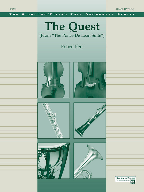 オーケストラ 譜面セット QUEST, THE ( FROM "THE PONCE DE LEON SUITE" ) クエスト（『ザ・ポンス・デ・デオン・スイート』より） [SHT-ORC-64986]