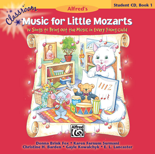 CD CLASSROOM MUSIC FOR LITTLE MOZARTS: STUDENT CD BOOK 1 [CD-88700]
