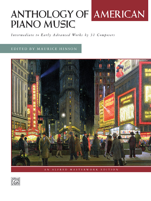 楽譜書籍・教則本 ANTHOLOGY OF AMERICAN PIANO MUSIC [BOOKM-95155]