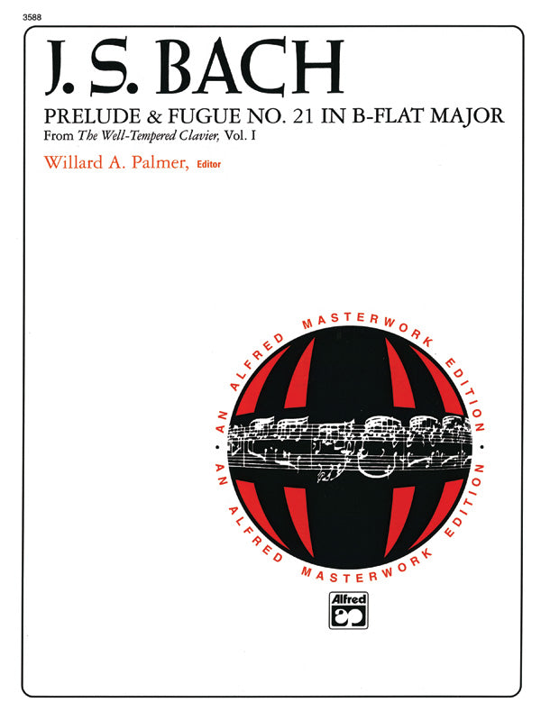 ピアノ譜面 PRELUDE AND FUGUE NO. 21 IN B-FLAT MAJOR [SHT-PNO-92572]