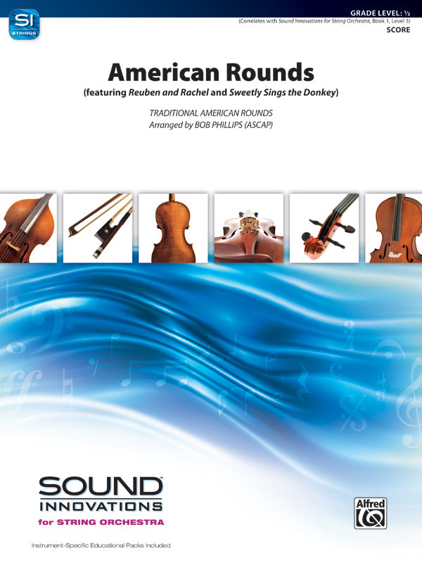 弦楽合奏 譜面セット AMERICAN ROUNDS - STRING W / VLN3, PNO ACC アメリカン・ラウンズ [SHT-STO-67103]