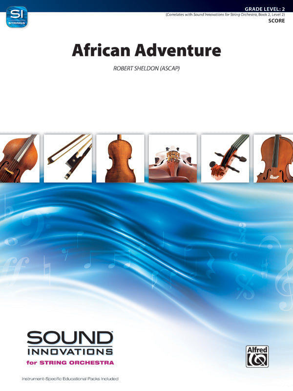 弦楽合奏 譜面セット AFRICAN ADVENTURE アフリカン・アドヴェンチャー [SHT-STO-67107]