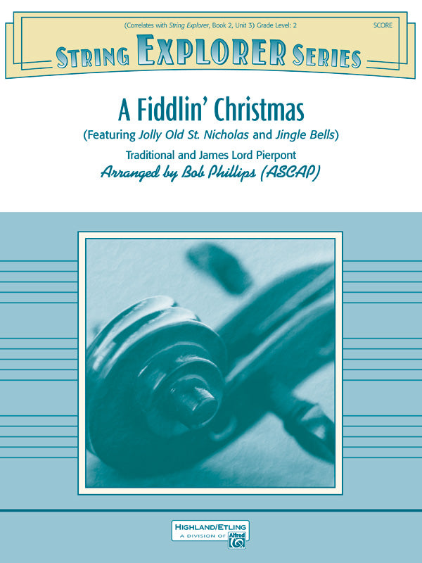 弦楽合奏 譜面セット FIDDLIN' CHRISTMAS, A フィドリン・クリスマス [SHT-STO-67108]