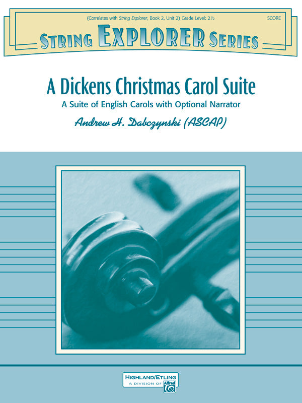 弦楽合奏 譜面セット DICKENS CHRISTMAS CAROL SUITE, A ディッケンズ・クリスマス・キャロル・スイート [SHT-STO-67111]