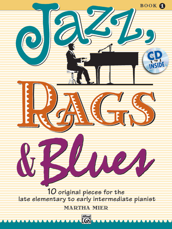 楽譜書籍・教則本 JAZZ, RAGS & BLUES, BOOK 1 [BOOKM-95243]